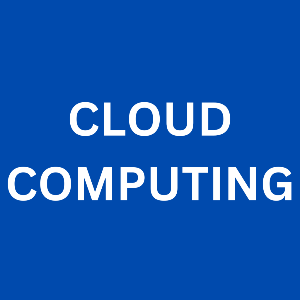 Cloud Computing